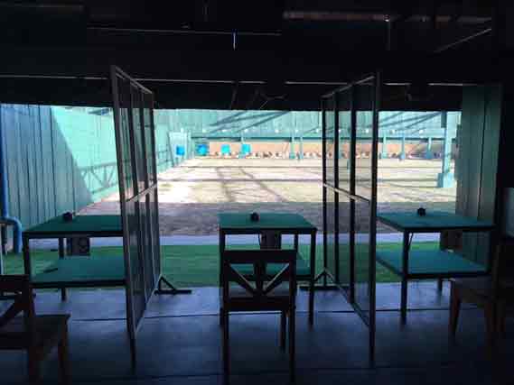 老挝四五国际射击场室内射击场、室外cs