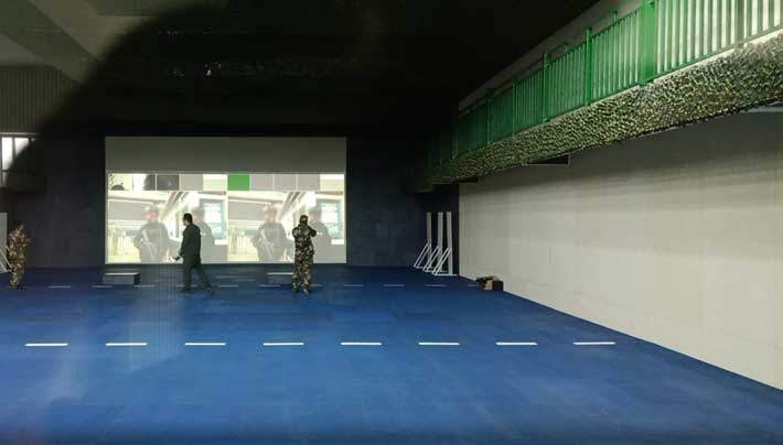 云南武警某支队实景射击方舱模拟射击系统通过中国兵工学会军工安防与应急研究院验收评估