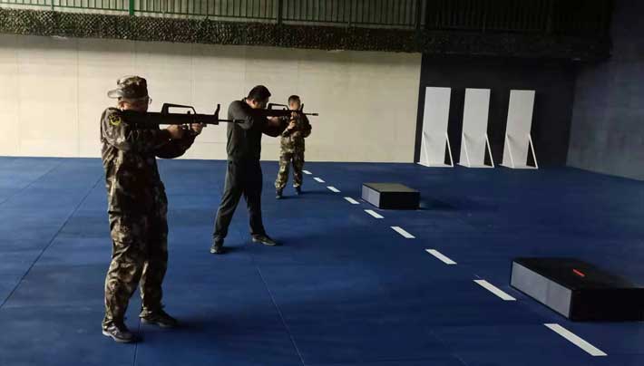 云南武警某支队实景射击方舱模拟射击系统通过中国兵工学会军工安防与应急研究院验收评估